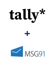 Integration of Tally and MSG91