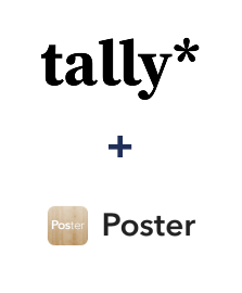 Integration of Tally and Poster