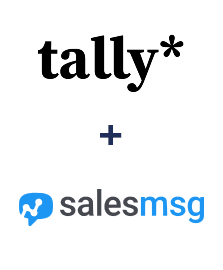 Integration of Tally and Salesmsg