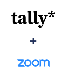 Integration of Tally and Zoom