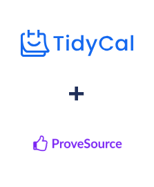 Integration of TidyCal and ProveSource