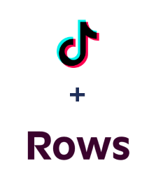 Integration of TikTok and Rows