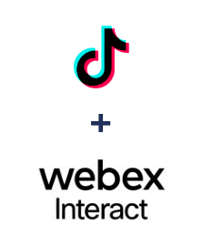 Integration of TikTok and Webex Interact