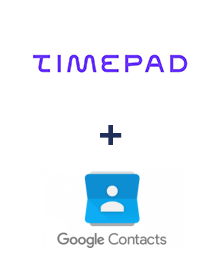 Integration of Timepad and Google Contacts