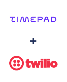 Integration of Timepad and Twilio