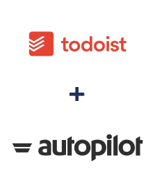 Integration of Todoist and Autopilot