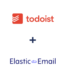 Integration of Todoist and Elastic Email