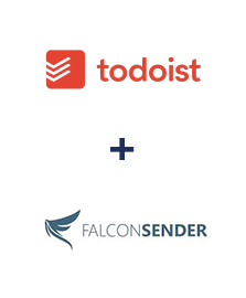 Integration of Todoist and FalconSender