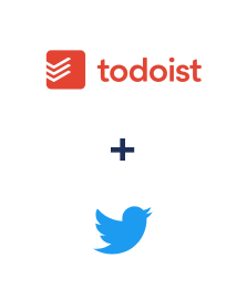 Integration of Todoist and Twitter