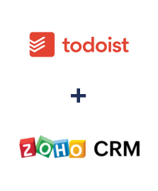 Integration of Todoist and Zoho CRM