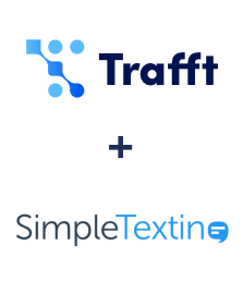 Integration of Trafft and SimpleTexting