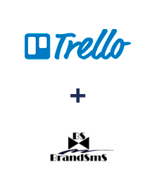 Integration of Trello and BrandSMS 