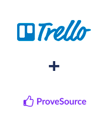Integration of Trello and ProveSource