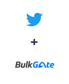 Integration of Twitter and BulkGate