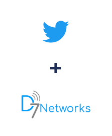 Integration of Twitter and D7 Networks