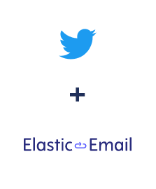 Integration of Twitter and Elastic Email