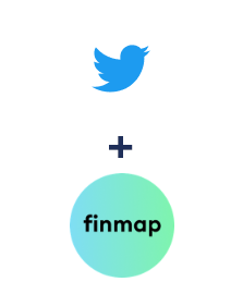 Integration of Twitter and Finmap