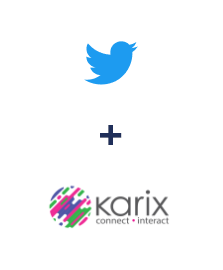 Integration of Twitter and Karix