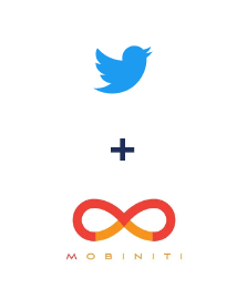 Integration of Twitter and Mobiniti