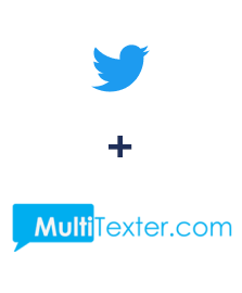 Integration of Twitter and Multitexter