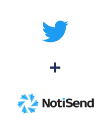 Integration of Twitter and NotiSend Integration of Twitter and NotiSend