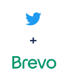 Integration of Twitter and Brevo