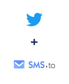 Integration of Twitter and SMS.to