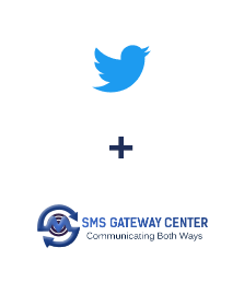 Integration of Twitter and SMSGateway