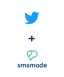 Integration of Twitter and Smsmode
