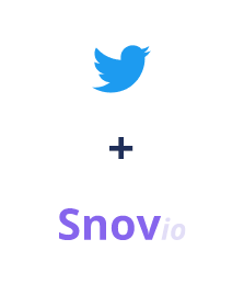 Integration of Twitter and Snovio