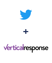 Integration of Twitter and VerticalResponse