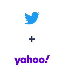 Integration of Twitter and Yahoo!