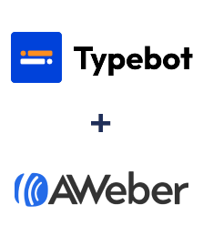 Integration of Typebot and AWeber