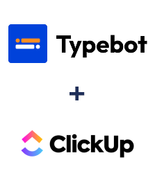 Integration of Typebot and ClickUp