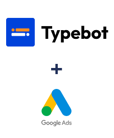Integration of Typebot and Google Ads