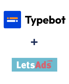 Integration of Typebot and LetsAds