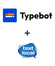 Integration of Typebot and Textlocal