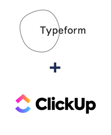 Integration of Typeform and ClickUp