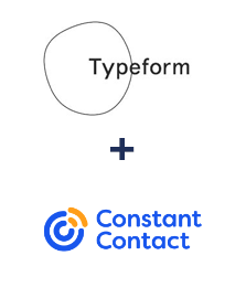 Integration of Typeform and Constant Contact