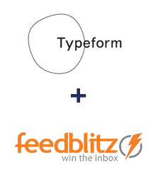 Integration of Typeform and FeedBlitz