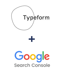 Integration of Typeform and Google Search Console