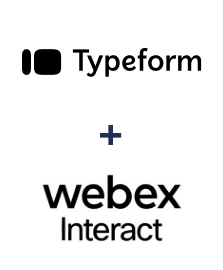 Integration of Typeform and Webex Interact