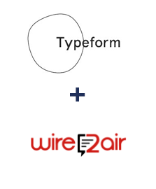 Integration of Typeform and Wire2Air