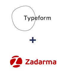 Integration of Typeform and Zadarma