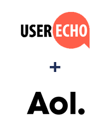 Integration of UserEcho and AOL