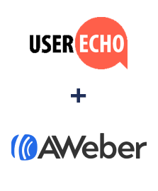 Integration of UserEcho and AWeber