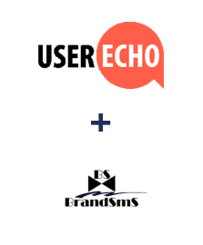 Integration of UserEcho and BrandSMS 