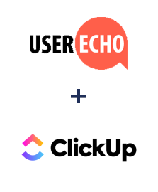 Integration of UserEcho and ClickUp