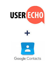 Integration of UserEcho and Google Contacts