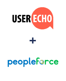 Integration of UserEcho and PeopleForce Integration of UserEcho and PeopleForce